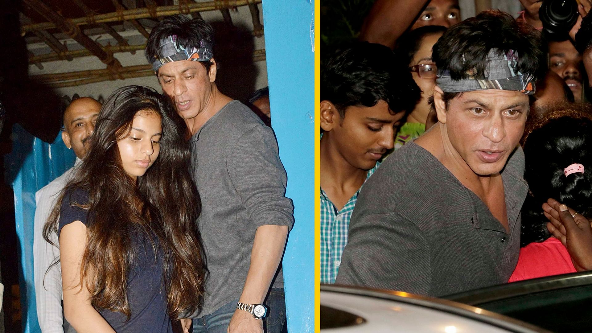 In Pics: Shah Rukh Khan Takes Daughter Suhana On A Dinner Date